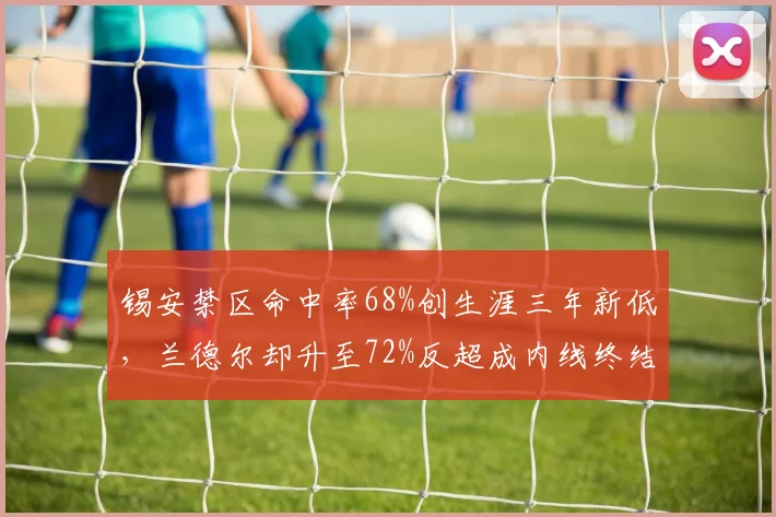 锡安禁区命中率68%创生涯三年新低，兰德尔却升至72%反超成内线终结之王